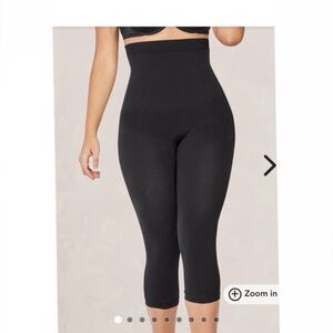 High-Waisted Black Shapewear Leggings